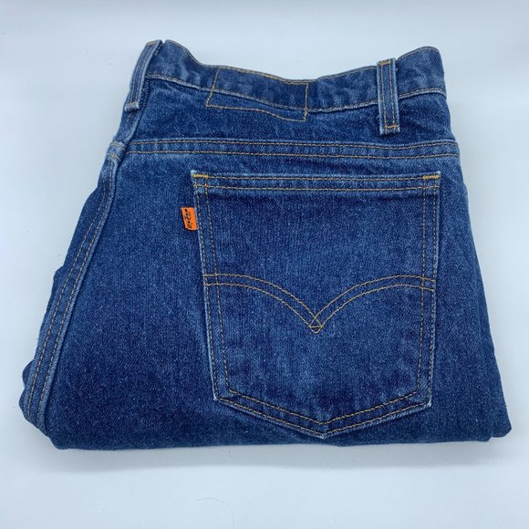 Levi's 505 Orange Tab Vintage Men's Denim Jeans Made in USA 38x26 - Picture 1 of 5